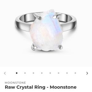 Moon Magic moonstone size 6 ring